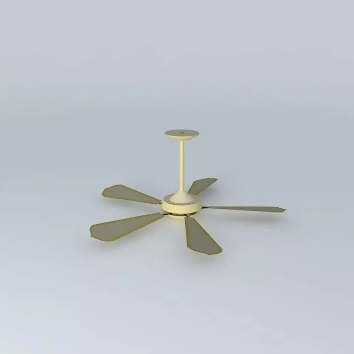 Ceiling Fan Free 3D model_0