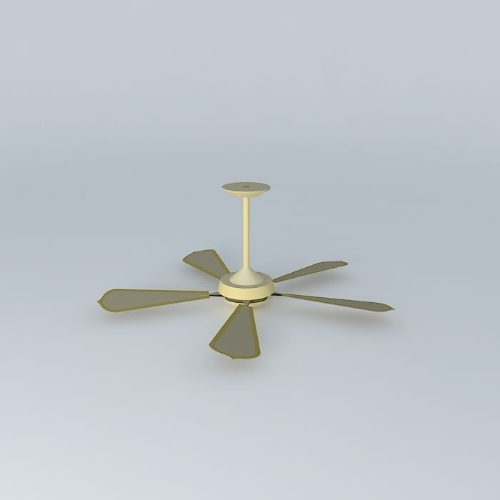 Ceiling Fan Free 3D model_1