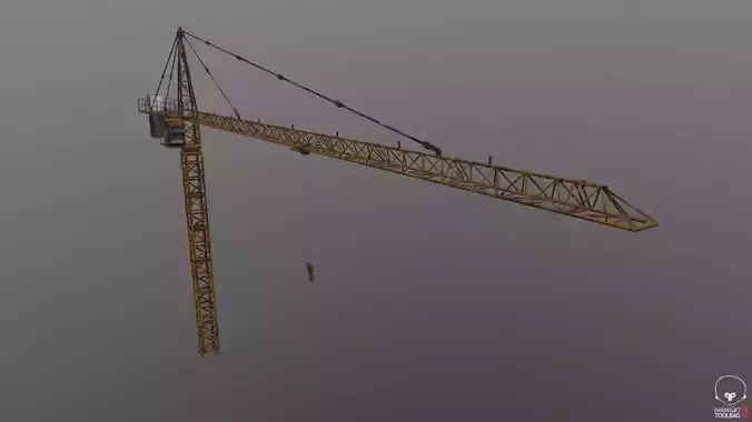 Rusted Old Crane