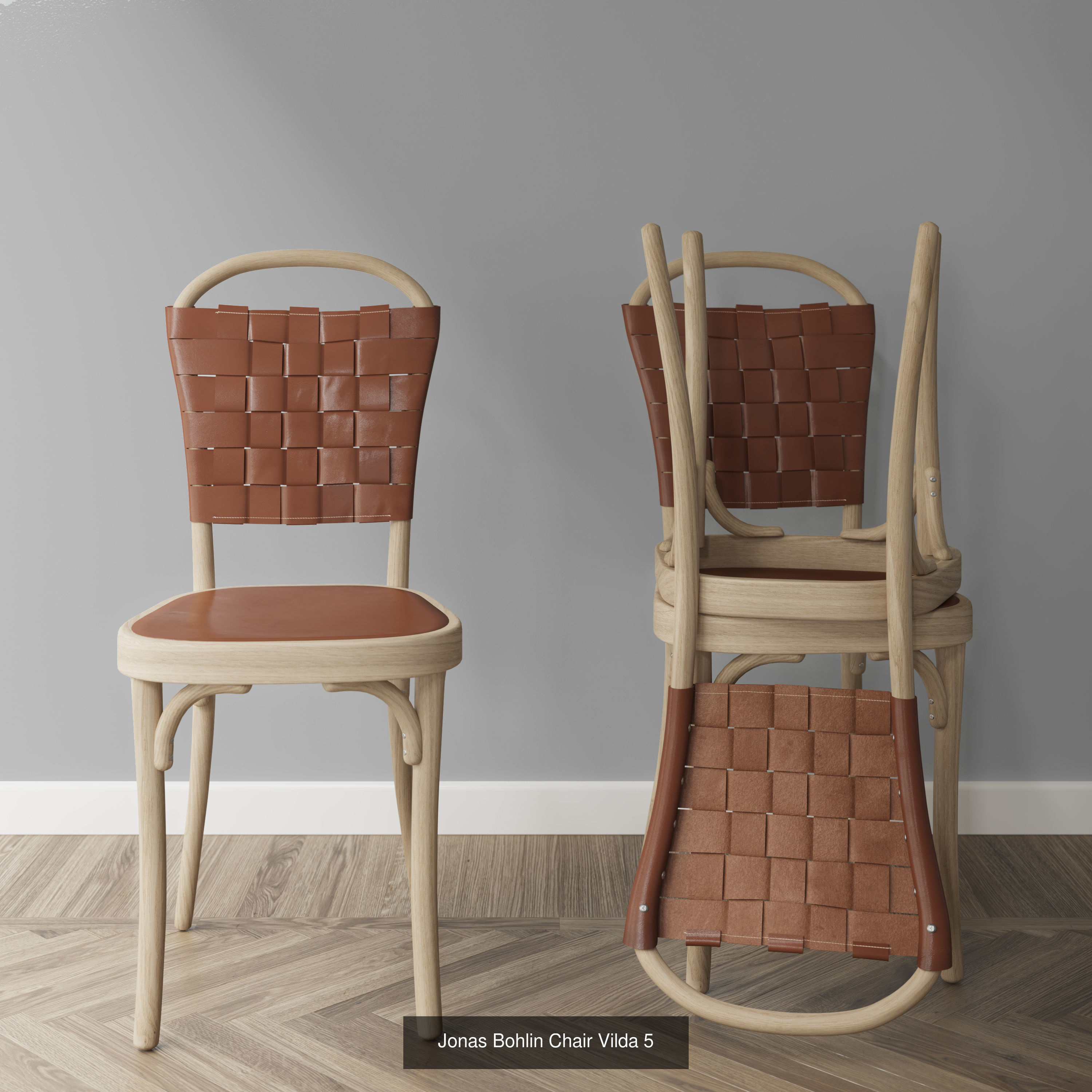 Jonas Bohlin Vilda Chair 3D Model Collection_3