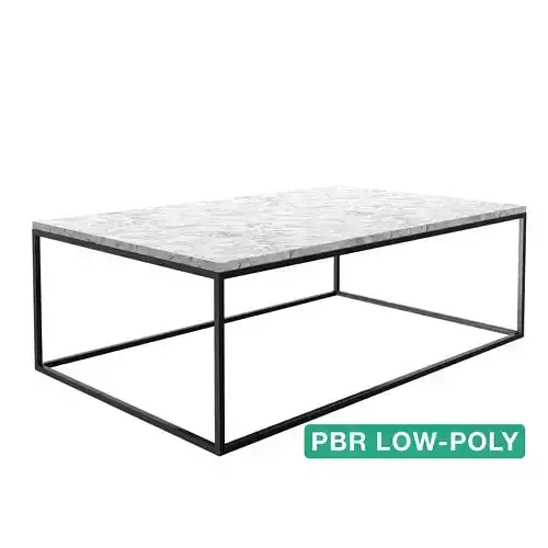 Sidetable - Tania -  Low-poly 3D model