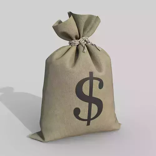Money Bag 3D model