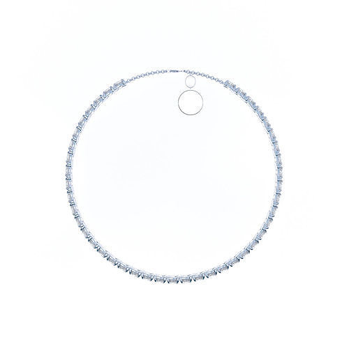Diamond Tennis Bracelet type Swarovski 3D model