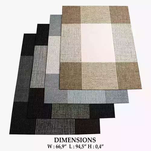 Bologna Rugs 172 3D model