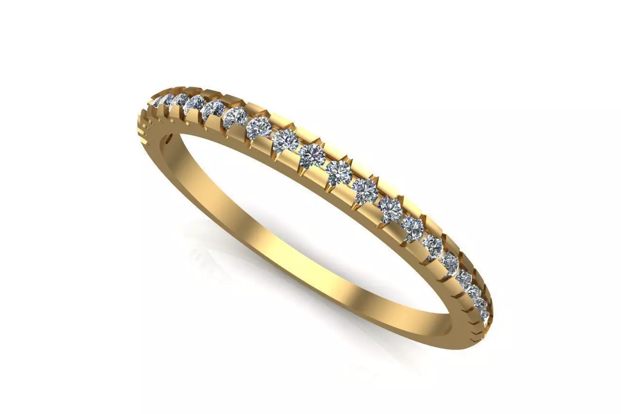 eternity ring 3D print model_0