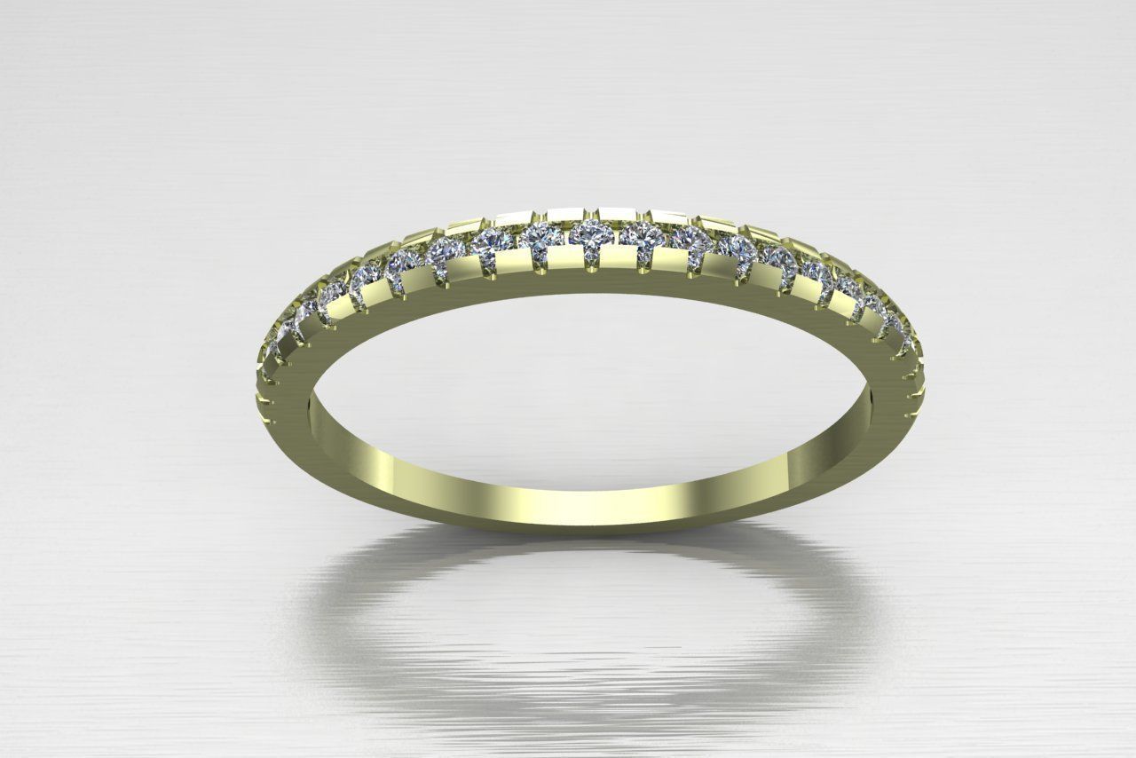 eternity ring 3D print model_3