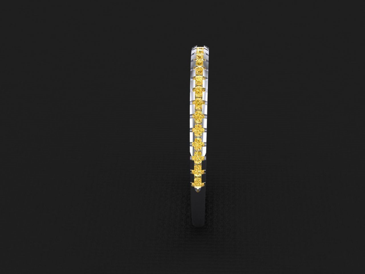 eternity ring 3D print model_2
