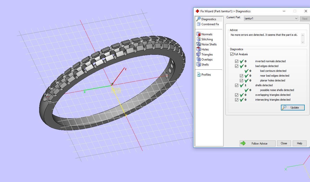 eternity ring 3D print model_6