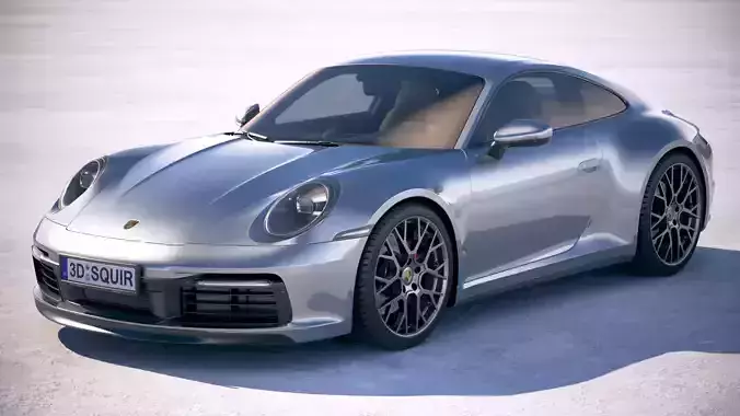 Porsche 911 Carrera 4S 2019 3D model