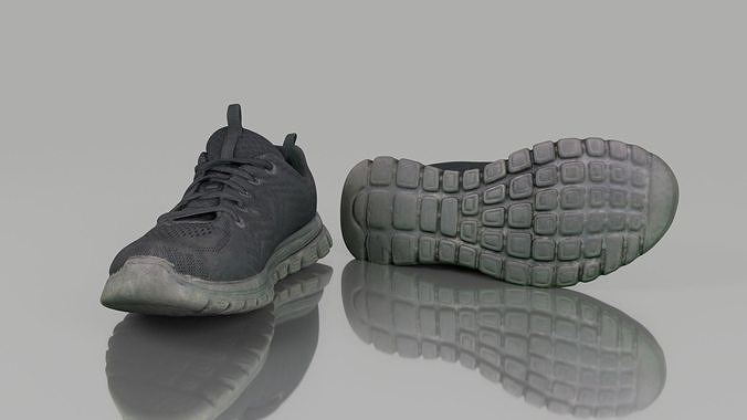 Casual Shoes Low-poly 3D model