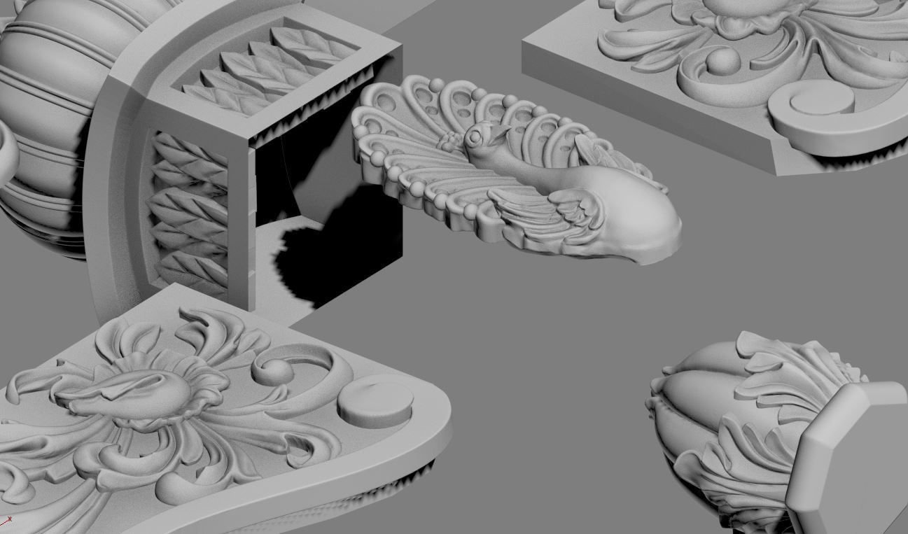 Decor arch church  3D print model 3D print model_7