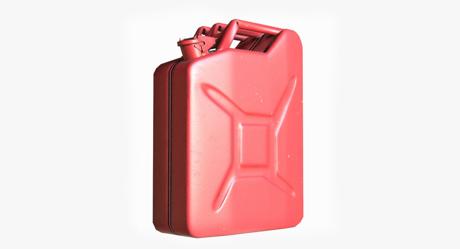 Military Jerrycan game ready Low-poly 3D model_21