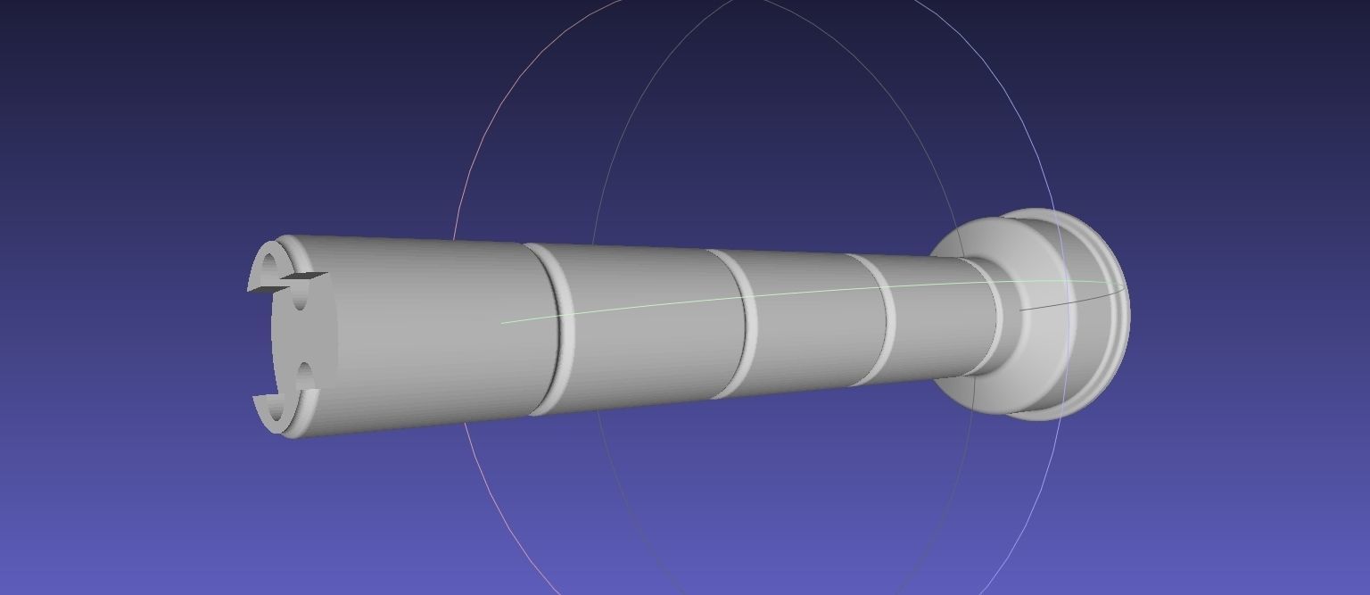 Final Fantasy Buster Sword Printable Replica 3D print model_12