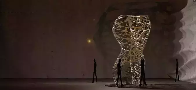 Zaha Inspired Sculpture