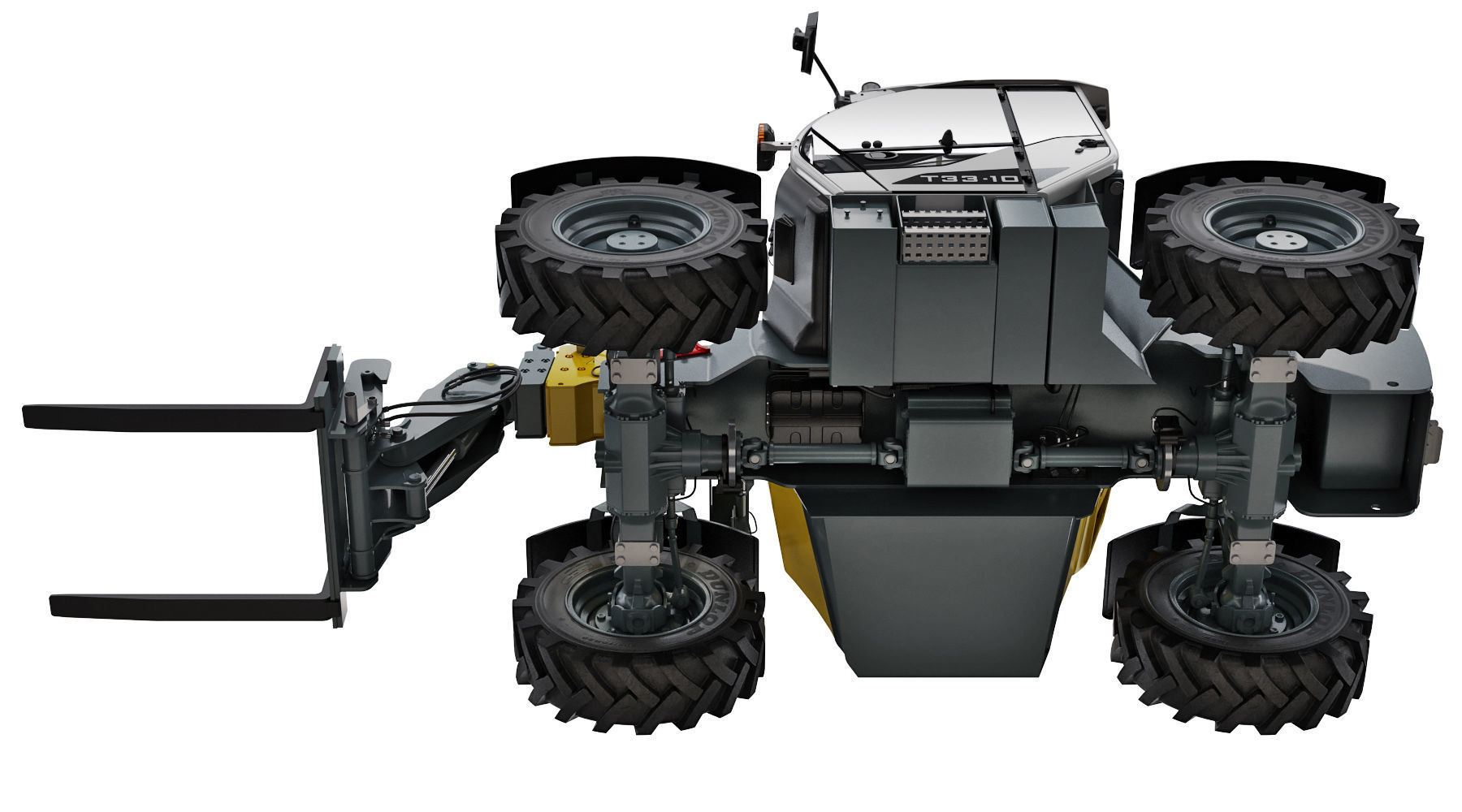 Liebherr T33 10s Telehandler 3D model_17