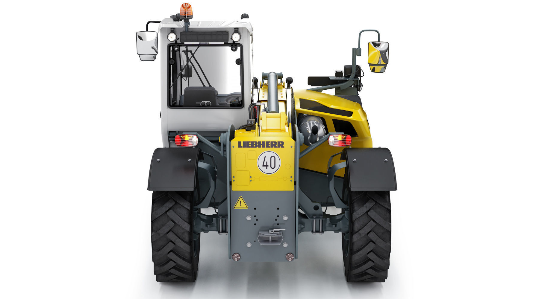 Liebherr T33 10s Telehandler 3D model_3