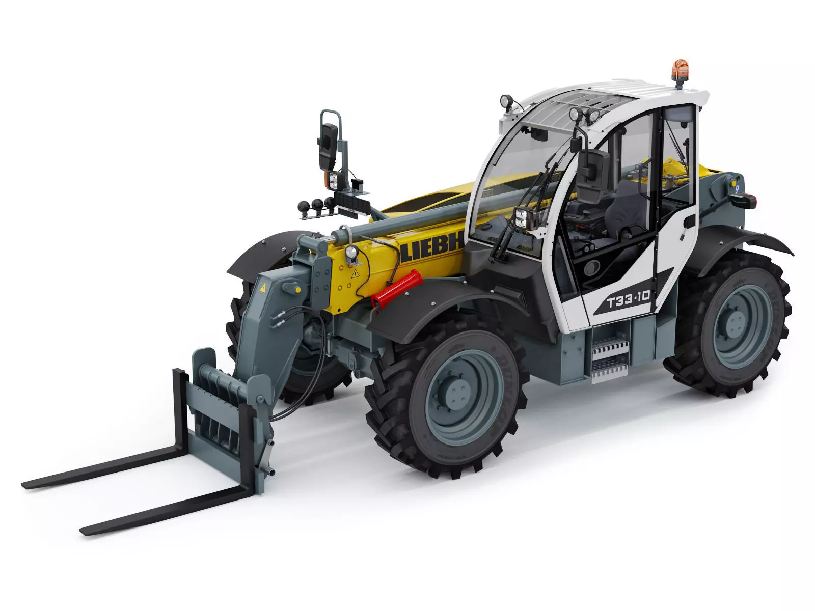 Liebherr T33 10s Telehandler 3D model_0