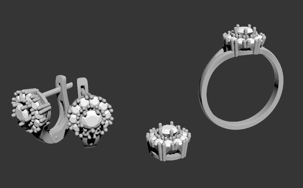 101225 SET of 3 classic models 3D print model_4