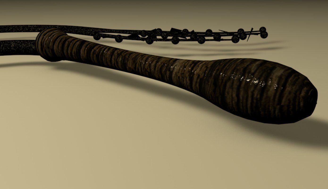 Jesus Whip 3D model_1