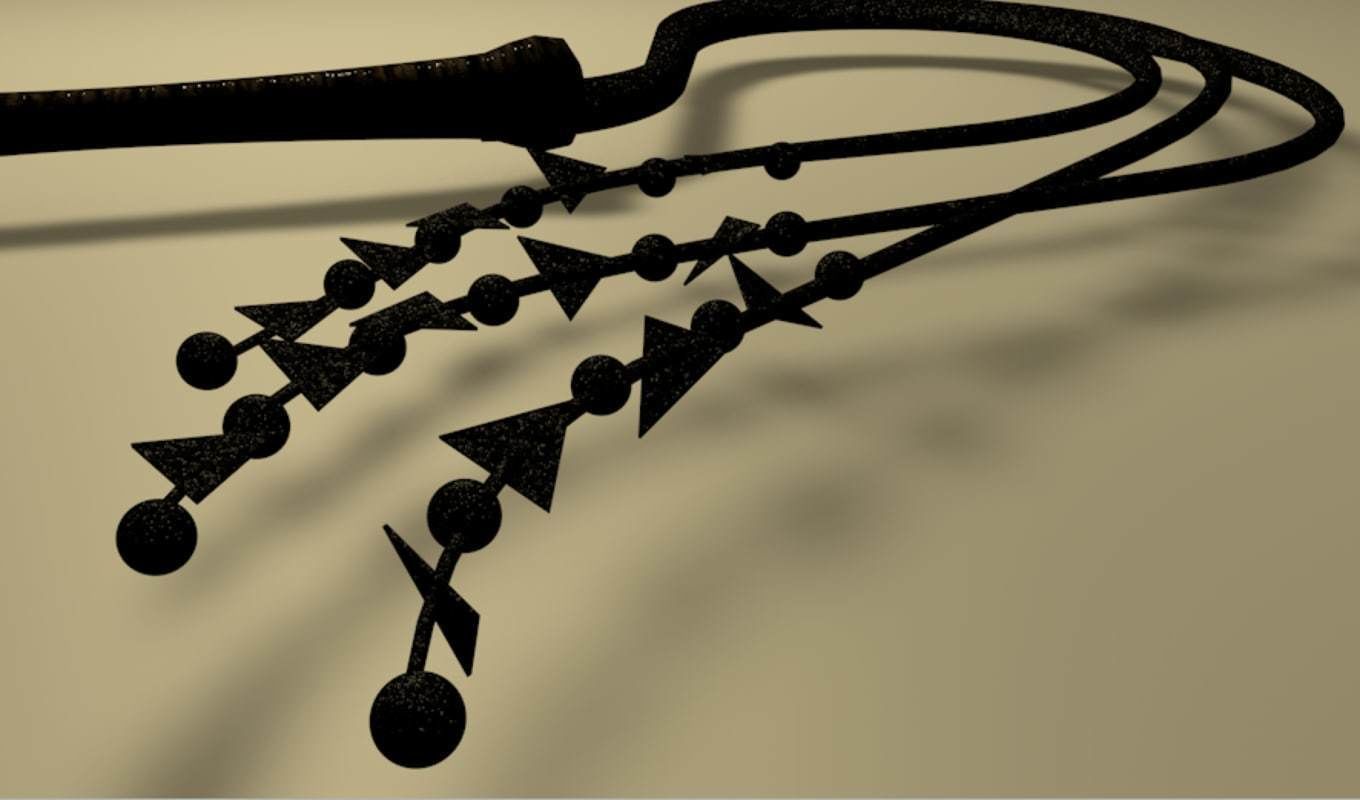 Jesus Whip 3D model_2