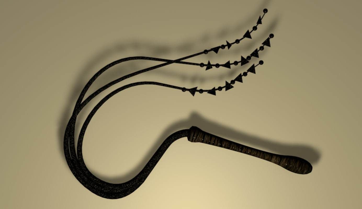 Jesus Whip 3D model_3