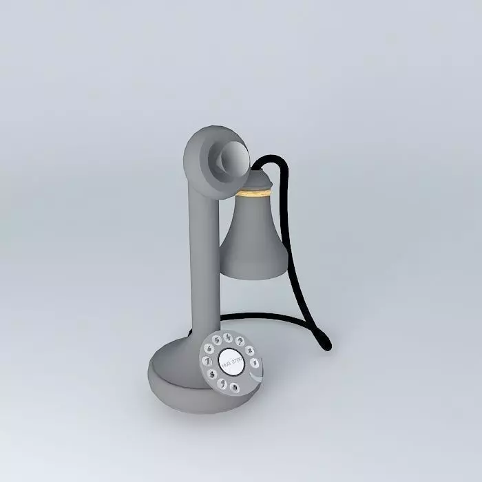 Candlestick Telephone Free 3D model