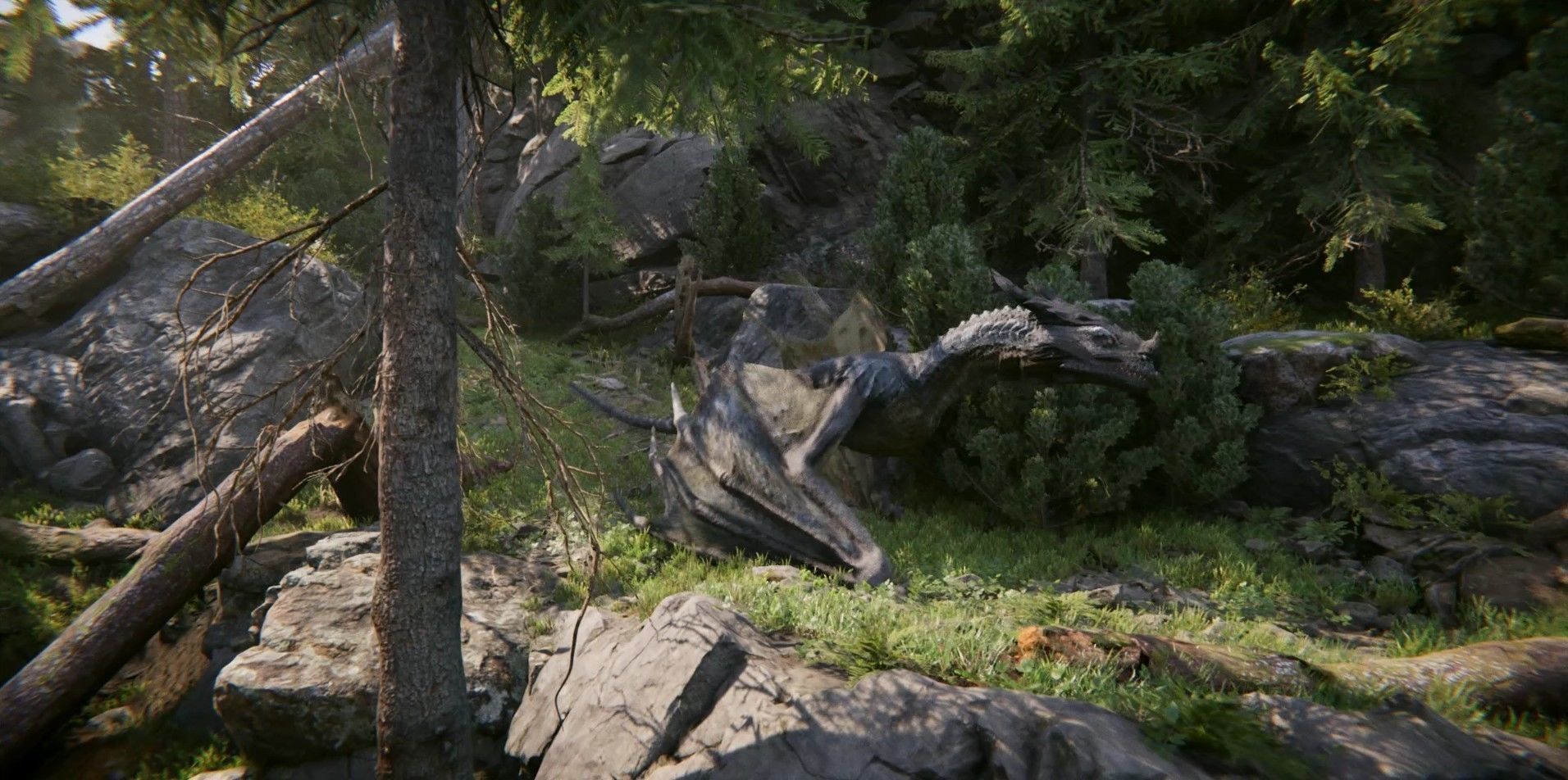 Irval the Wyvern Low-poly 3D model_10