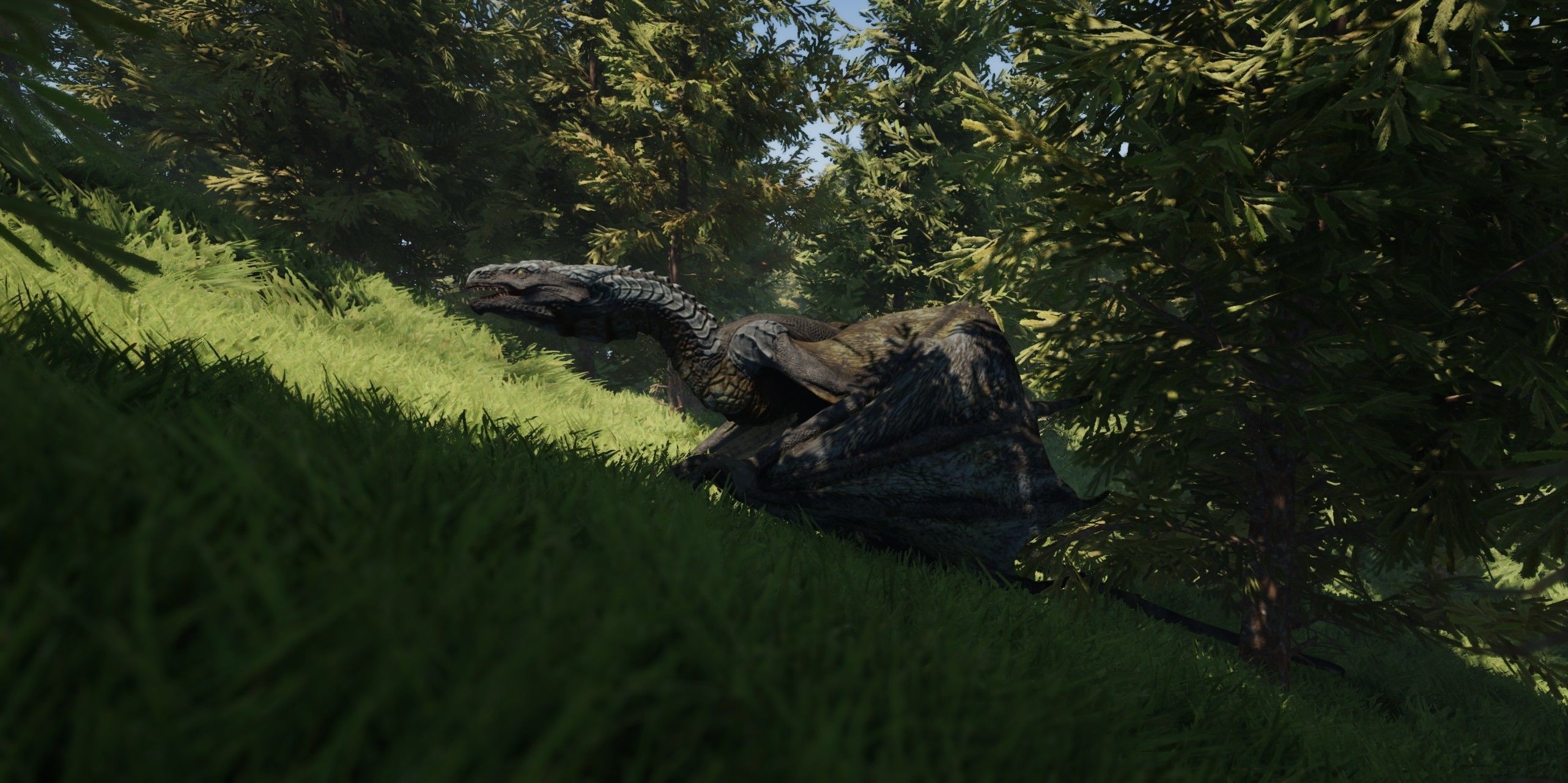 Irval the Wyvern Low-poly 3D model_24