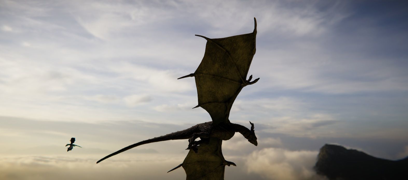 Irval the Wyvern Low-poly 3D model_27