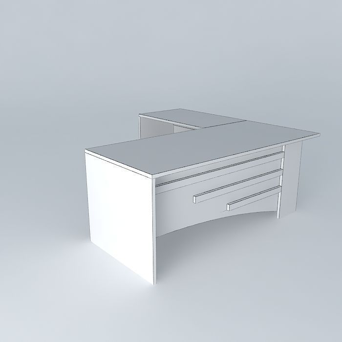 Mesa curve Divimobile Free 3D model_4