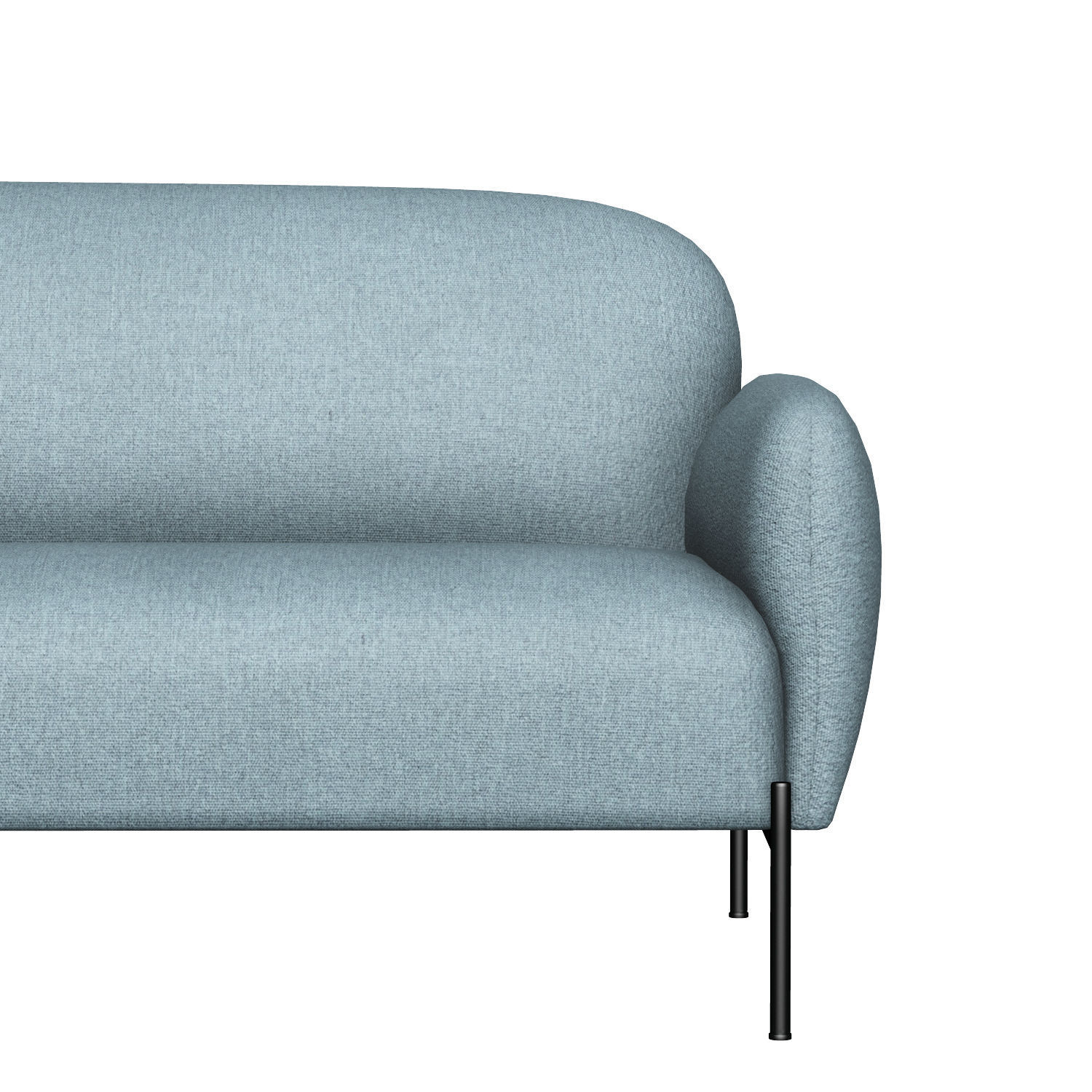 Couch Sofa - Mebutsa -  Low-poly 3D model_3