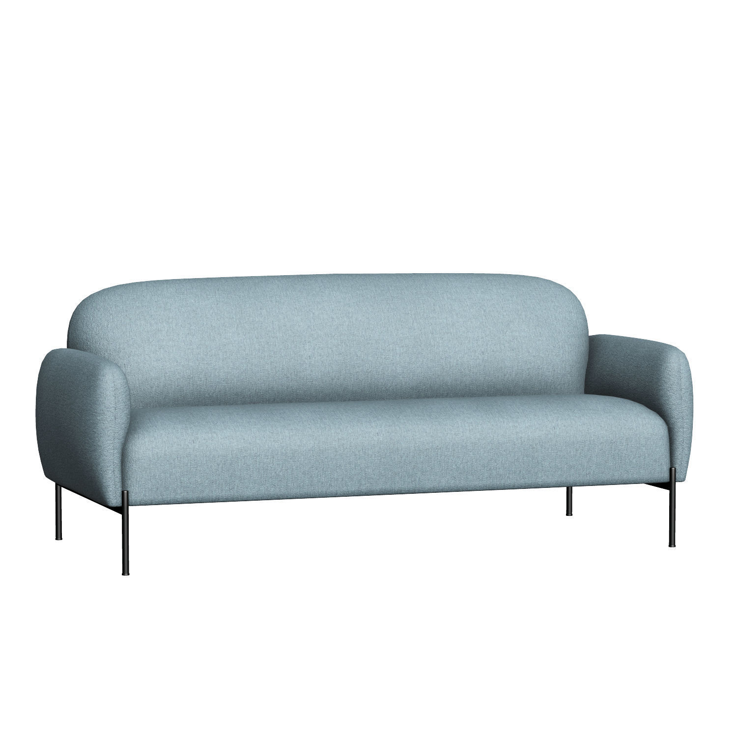 Couch Sofa - Mebutsa -  Low-poly 3D model_1