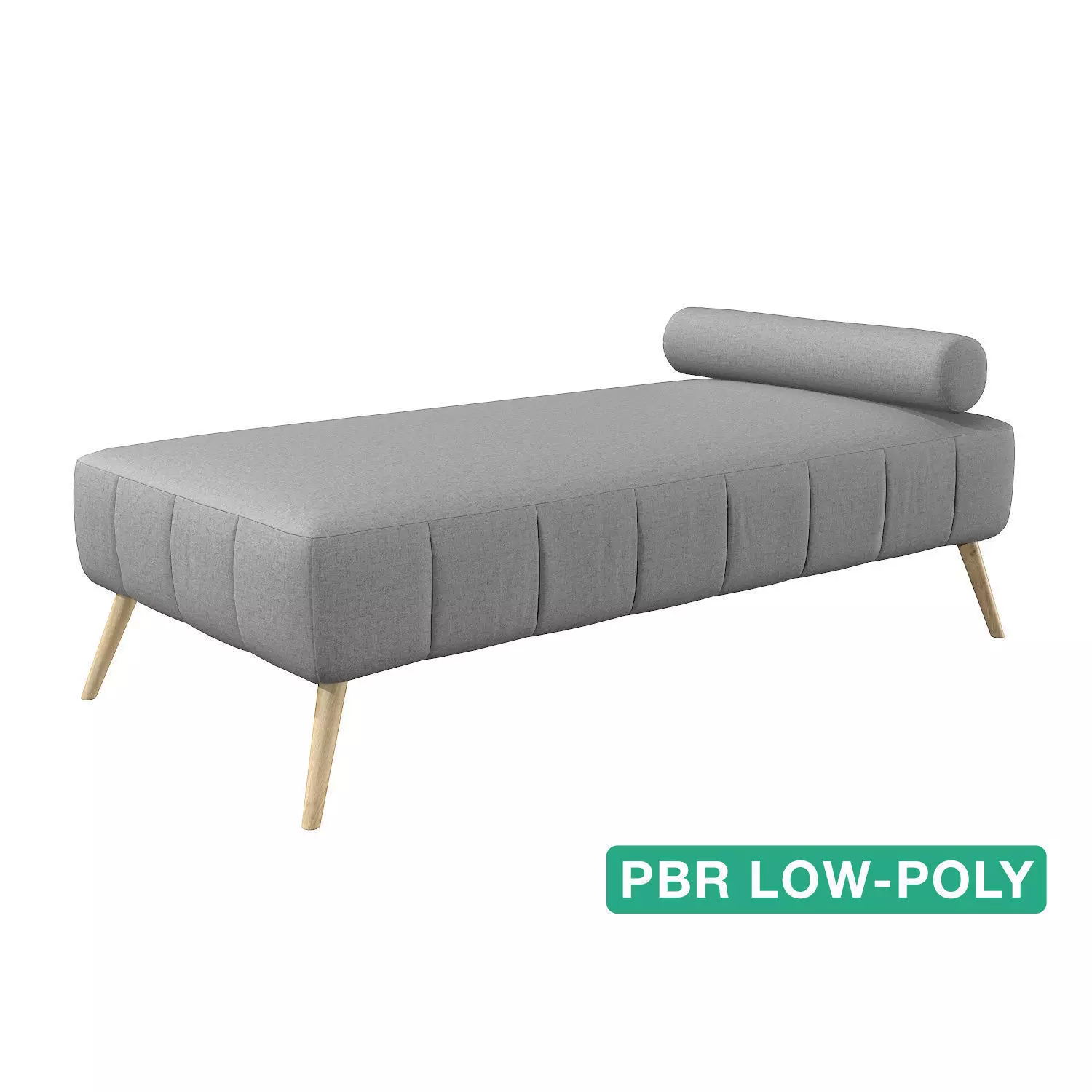 Couch Sofa - Muliphein -  Low-poly 3D model_0