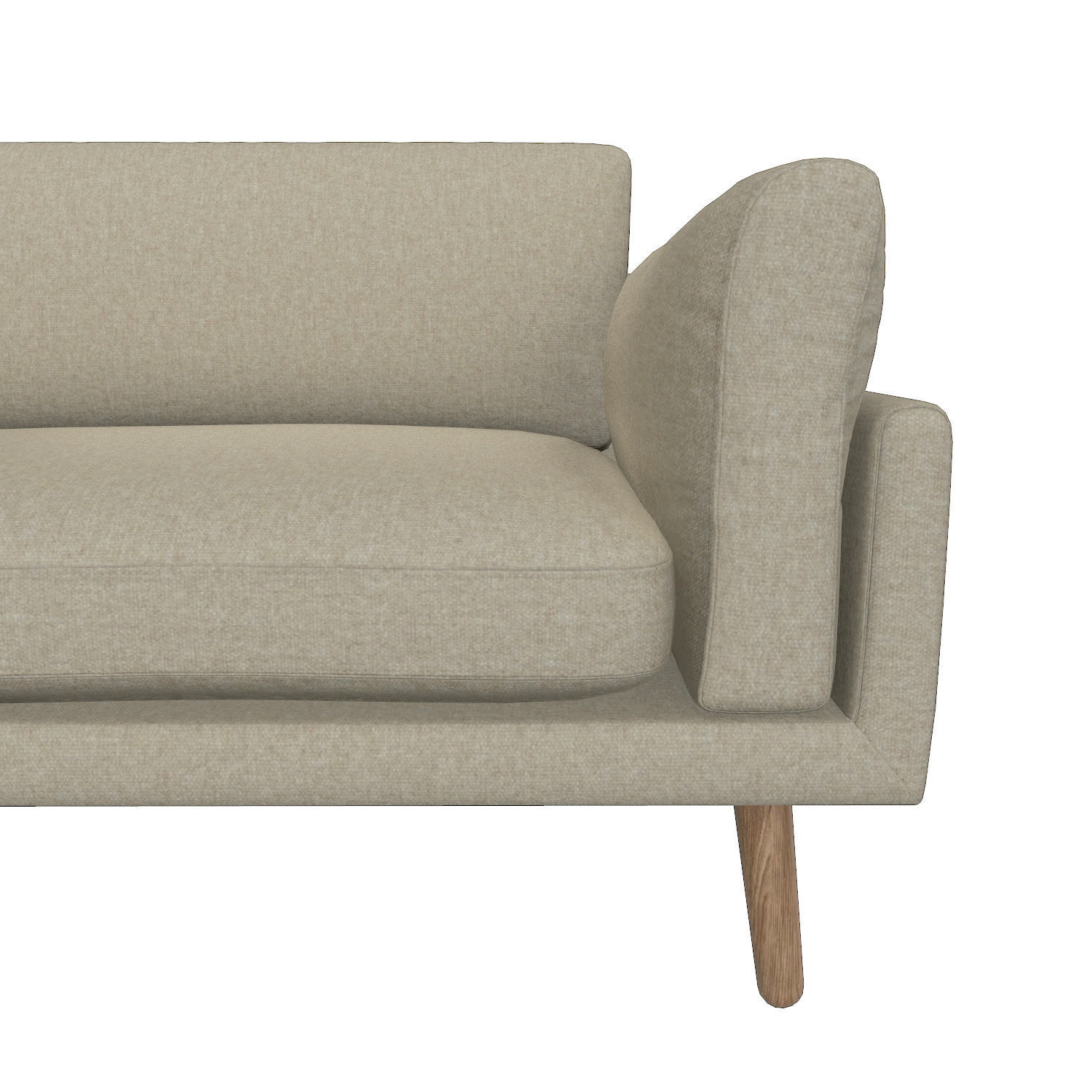 Couch Sofa - Alhena -  Low-poly 3D model_8