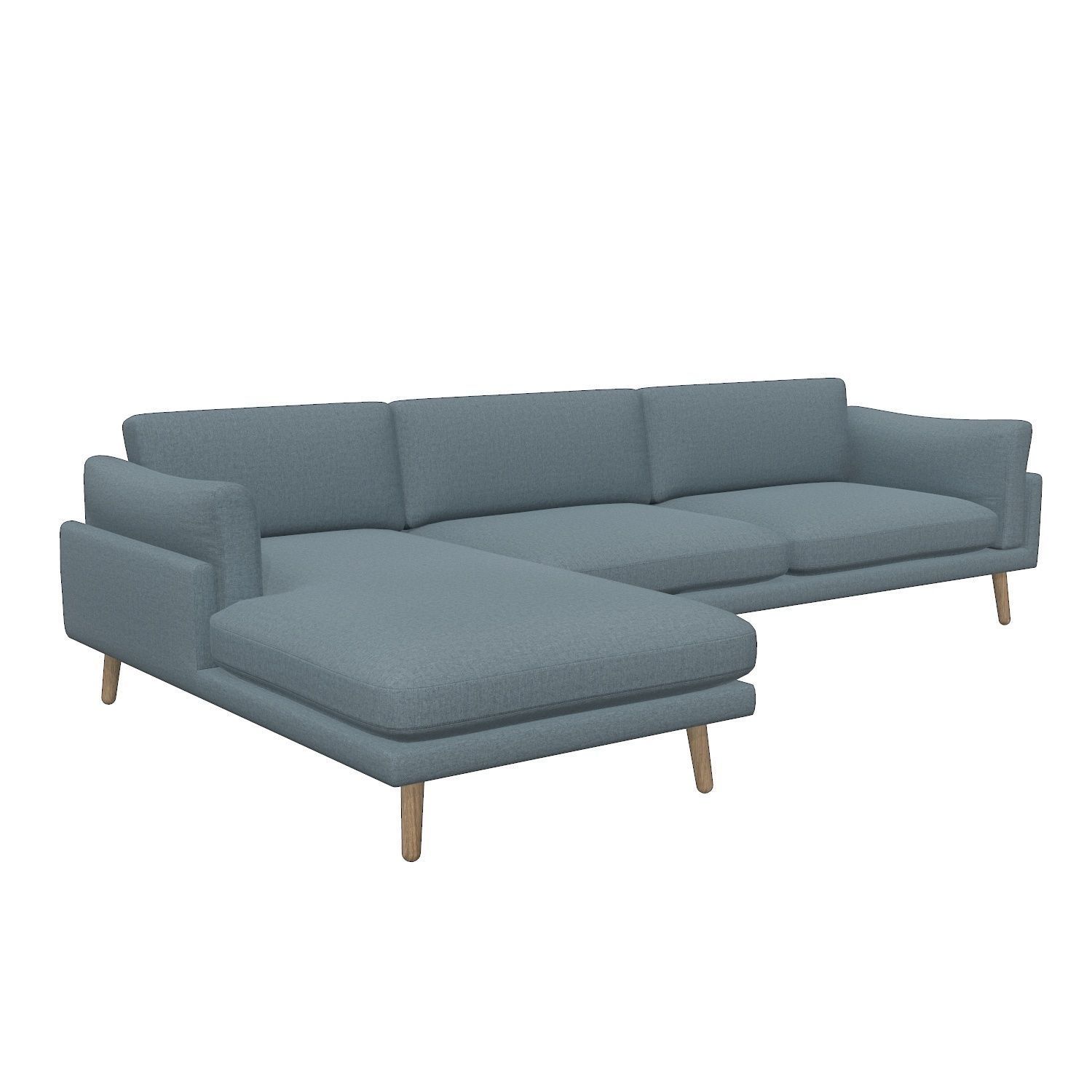 Couch Sofa - Alhena -  Low-poly 3D model_2