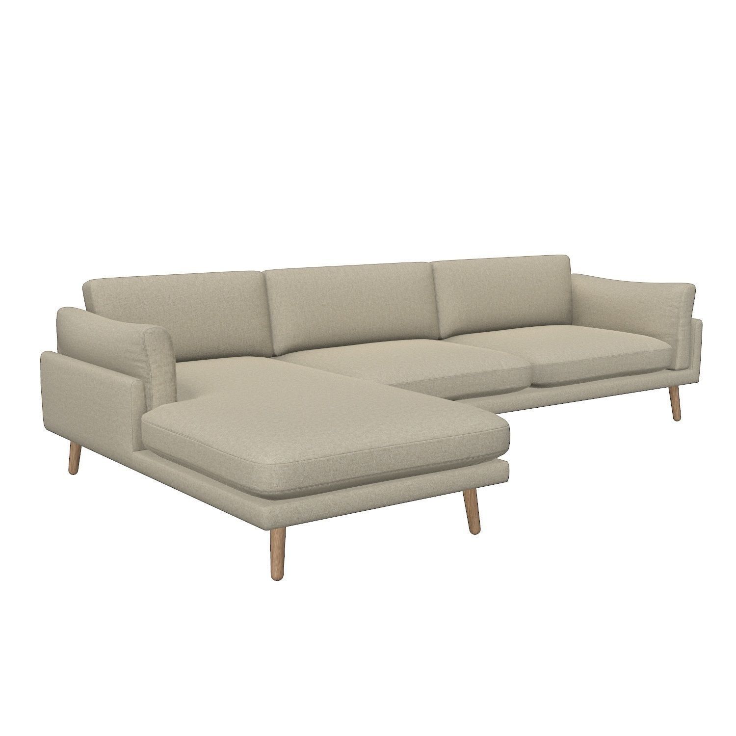 Couch Sofa - Alhena -  Low-poly 3D model_7