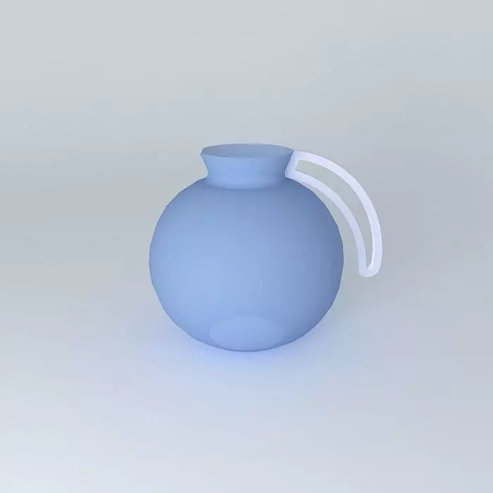glass coffee caraffe / coffee pot Free 3D model