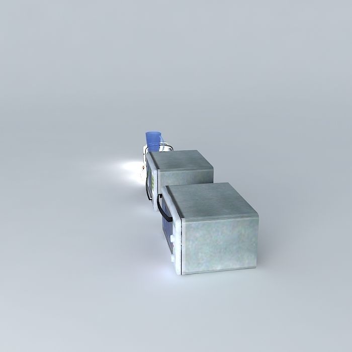 Microwave toaster blender %26 convection oven Free 3D model_2