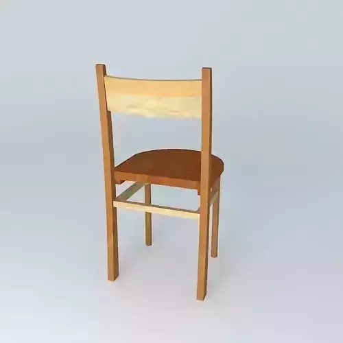 wooden school chair