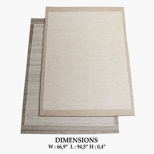 Burano Rugs 175 3D model