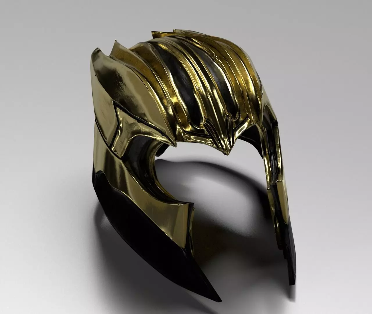 Thanos helmet 3D model_0