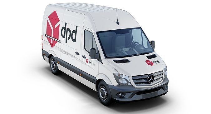 Mercedes-Benz Sprinter DPD 3D model