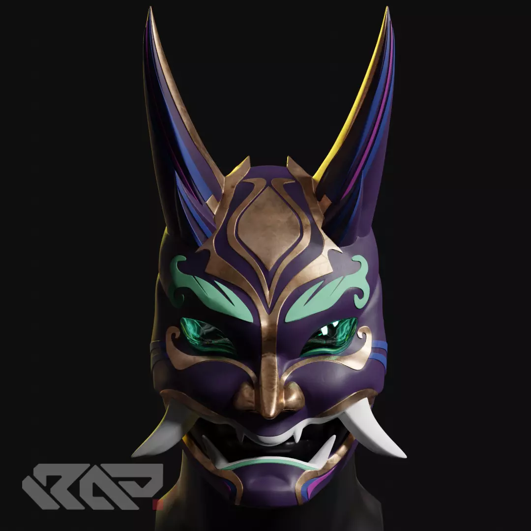 Xiao Yaksha Mask 3D print model