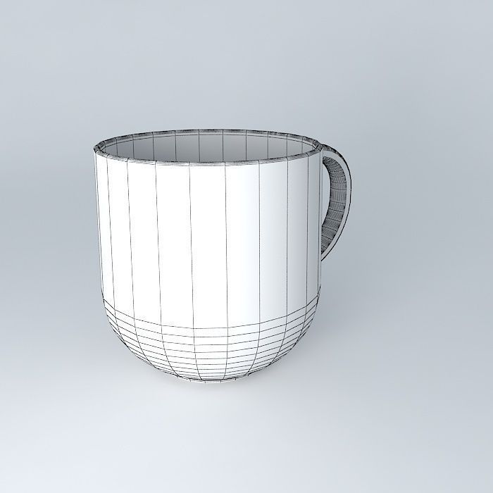 Mug coffee Free 3D model_3