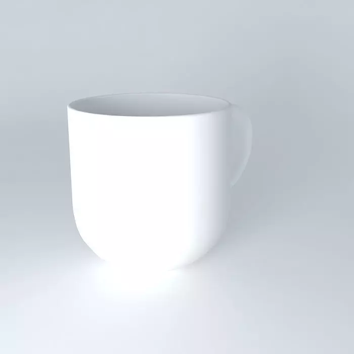 Mug coffee Free 3D model_0