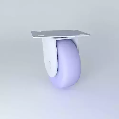 Swivel Caster Free 3D model