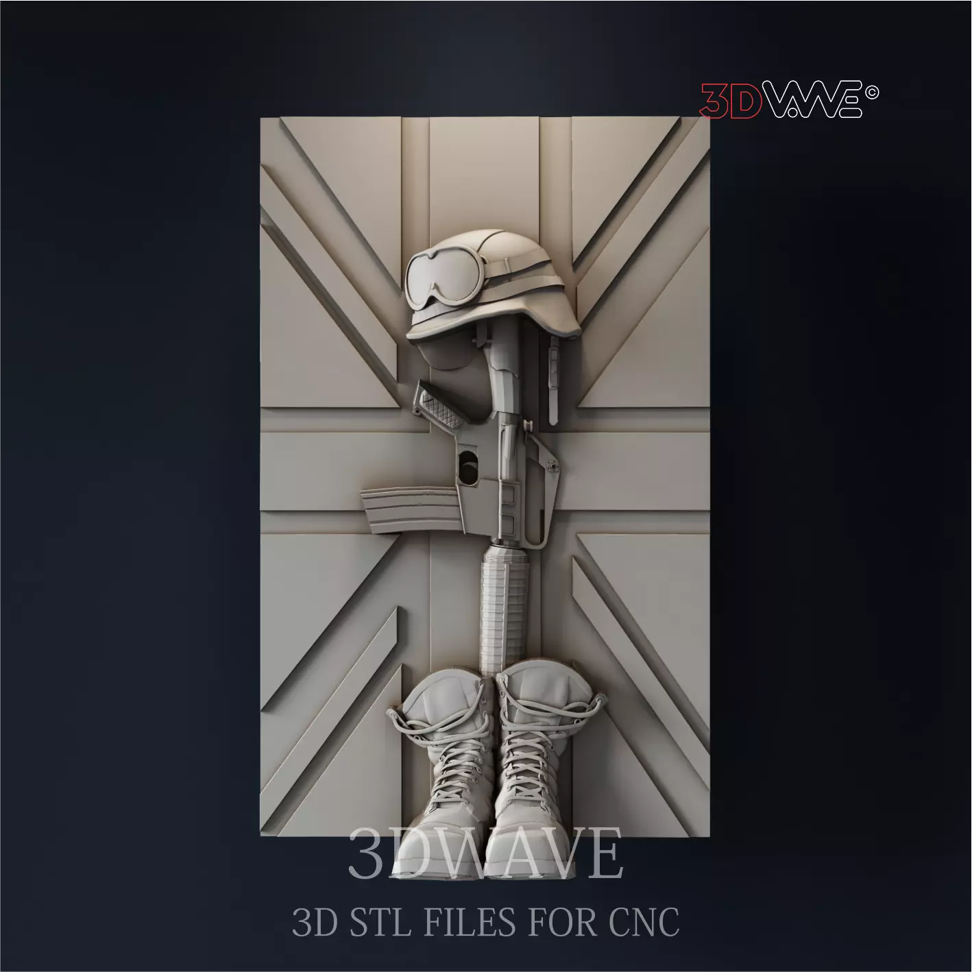 BRITISH SOLDIER 3D model_0