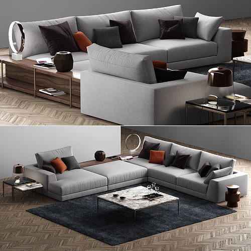 Argo sofa - Misuraemme 3D model