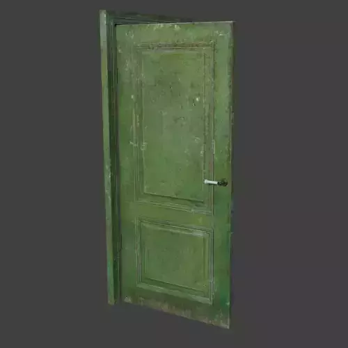 Old wooden door