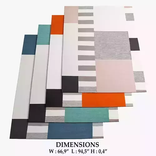 Graphic Rugs 198 3D model